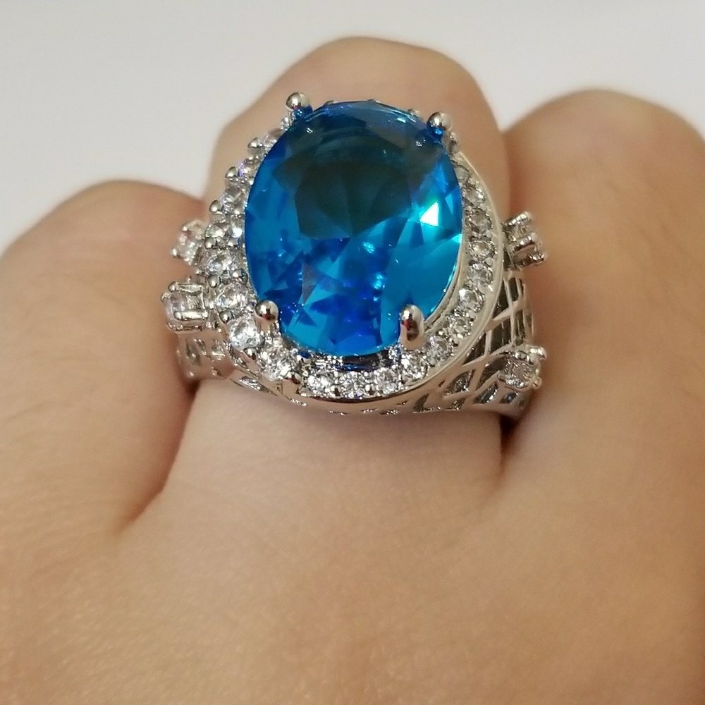 925 sterling silver Stamped ring